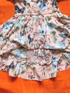 ❤️beautiful cut sleeves 💃Floral Dress♥️