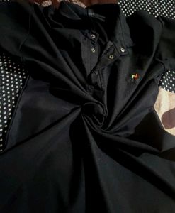 Fendi Black Polo Shirt