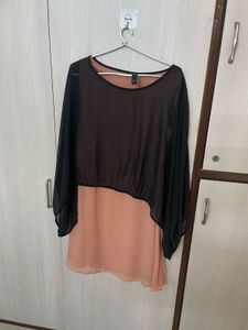 Chic Two-Tone Dress