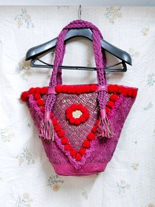 Antique Shoulder Tote Bag Articraft