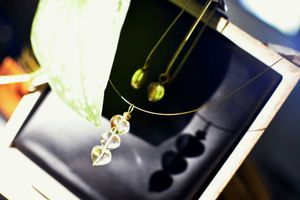 Iridescent Heart Pendant