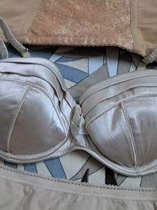 Combo  Of  Corset  Bra N Panty In Premium Imported