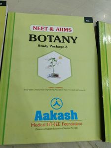 Botany Akash Material (Pack Of 3 Books)