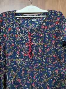 Dark blue kurti less used
