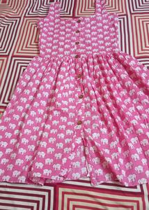 Pink Sleeveless Dress