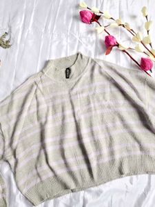 H&M Striped Knit Sweater