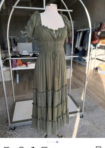 Free People falling sun Midi Dress