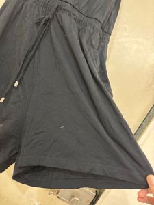 Black Strapless Jumpsuit