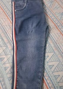 3/4 Jeans For Kids 6-10 Years