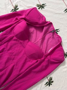 Pink Bossy Bodycon Mini Dress