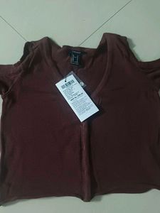 Stylish Forever 21 Brown Top