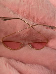 Rose Tinted Retro Sunglasses Unisex