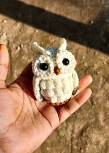 Amigurumi Owl Keychain /charm