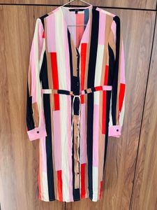 Colorful Striped Dress