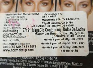 Wet n Wild Contouring Palette with Brush