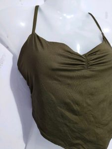 DMN SEXY TIE NECK TOP