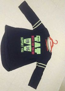 2 Combo Pink Striped Detail Top Blue T Shirt