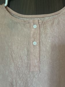 H&amp;M Blush Long Sleeve Top