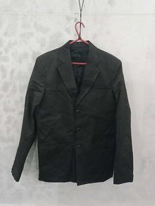 Striped Black Formal Blazer