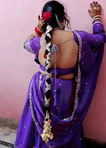 Purple 💜 Lehanga Choli Like New