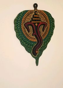 Lord Ganesha Wall Hanging Decor With Mandala Art