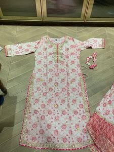 Beautiful Kurta  And Sharara &amp; Dupatta