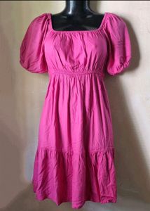 Zudio Puffy Sleeves Dress🥰