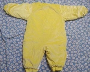 Cute Yellow Bear Jumpsuit
