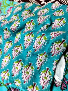 3 Piece Anarkali Cotton Suit