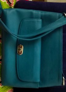 Teal Crossbody Bag