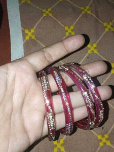 Bangles with Stone Detail