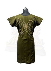 Elegant Olive Green Kurta