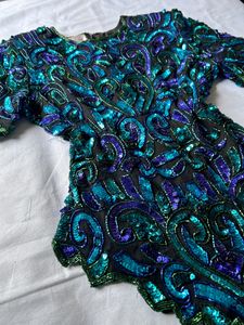 Kaleidoscope Sequinned Top