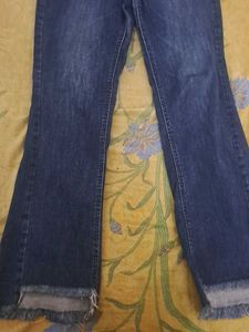 Dark Wash Flared Jeans