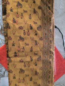Tussar Silk Saree With Out Blouse.