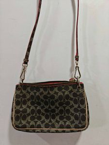 Coach Signature Charley Crossbody