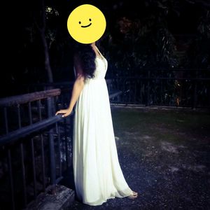 White Formal Gown