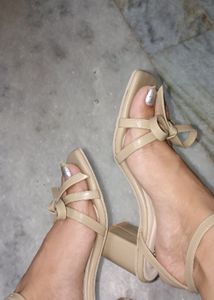 Elegant Beige Heels