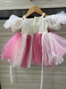 Cute Pink Tulle Dress