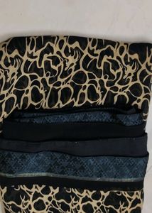 Black Coloure Saree