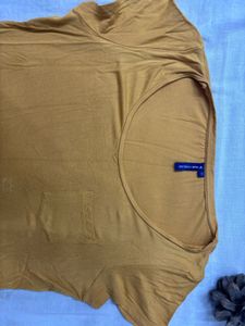 Mustard Pocket T-Shirt