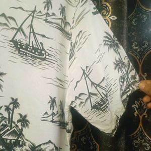 Tropical Print Shirt