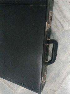 Vintage Black Briefcase