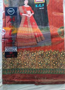 Women Pure Cotton Saree