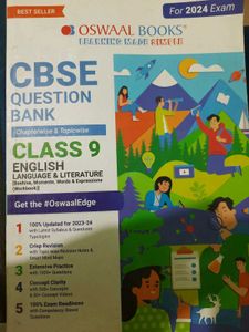CBSE Class 9 English Question Bank