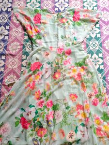 Floral Print Midi Dress