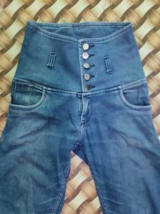 High Waist Denim Jeans