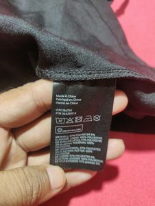 Black Party Peplum Top – H&amp;M – Size .M