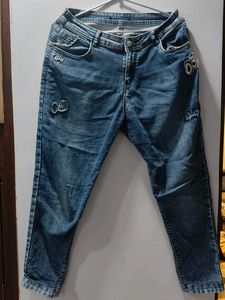 Navy Blue Jeans