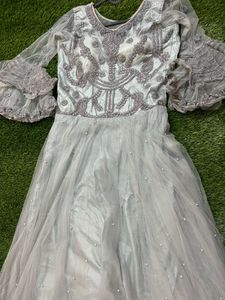 Blue Party Wear Gown